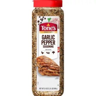 TONE'S GARLIC PEPPER SEASONING SUPREME TRADITION