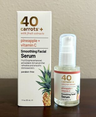 40 CARROTS WITH FRUITS EXTRACTS PINEAPPLE + VITAMIN C SERUM