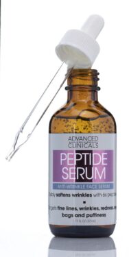 ADVANCED CLINICALS PEPTIDE SERUM ANTI WRINKLE FACE SERUM
