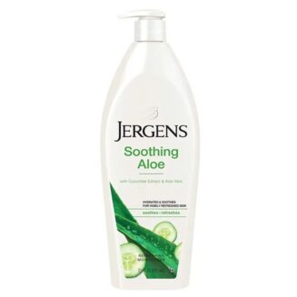 JERGENS SOOTHING ALOE WITH CUCUMBER EXTRACT & ALOE VERA