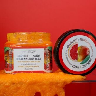 THE SPATHRCARY GRAPFRUIT+ MANGO BRIGHTENINGBODY SCRUB
