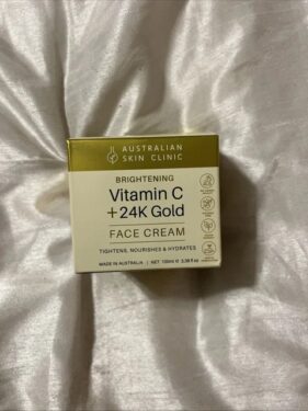 AUSTRALIAN SKIN CLINIC BRIGHTENING VITAMINE C + 24K GOLD FACE CREAM