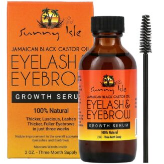 SUNNY JAMAIACAN CASTOR OIL FOR LONGER EYELASHES
