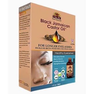 BLACK JAMAIACAN CASTOR OIL FOR LONGER EYELASHES