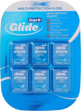 ORAL-B GLIDE ADVANCED MULTI-PROTECTION FLOSS CLEAN MINT