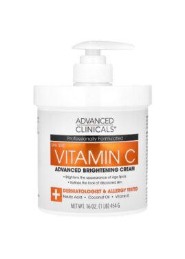 ADVANCED CLINICALS VITAMIN C ADVANCED BRIGHTENING CREAM