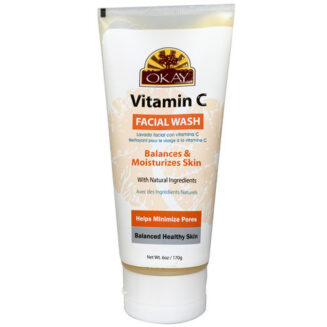 OKAY VITAMIN C FACIAL WASH BALANCES & MOISTURIZES SKIN
