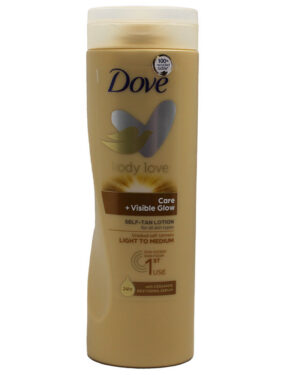 DOVE BODY LOVE CARE + VISIBLE GLOW LOTION