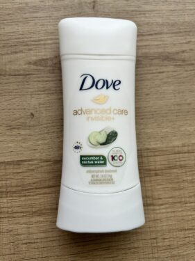 DOVE ADVANCED CARE INVISIBLE+ CUCUMBER & CACTUS WATER
