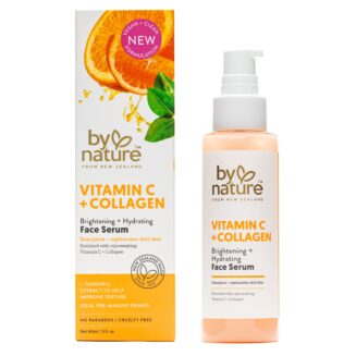 BY NATURE VITAMIN C + COLLAGEN FACE SERUM