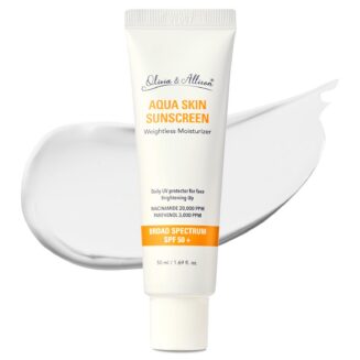 OLIVIA & ALLISON AQUA SKIN SUNSCREEN WEIGHTLESS MOISTURIZER