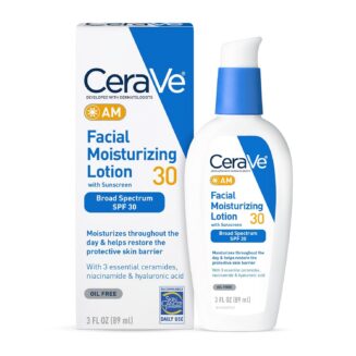 CERAVE AM FACIAL MOISTURIZING LOTION SUNSCREEN