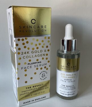 SKINCARE REVOLUTION 24K GOLD & COLLAGEN PLUMPING FACE SERUM