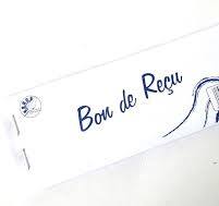 CARNET DE RECU PM