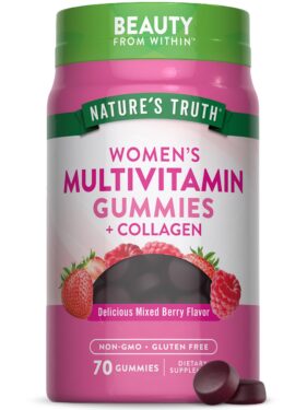 NATURE'S TRUTH WOMEN'S MULTIVITAMIN GUMMIES + COLLAGEN
