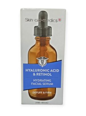 SKIN-AID-MEDICS HYALURONIC ACID & RETINOL HYDRATING FACIAL SERUM