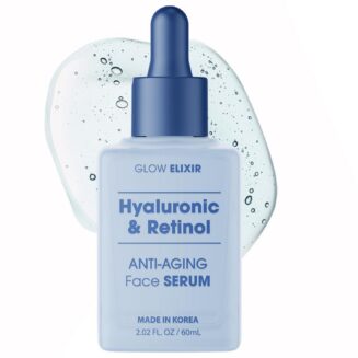 GLOW ELIXIR HYALURONIC & RETINOL ANTI-AGING FACE SERUM