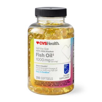 CVSHEALTH FISH OIL 1000mg HEART HEALTH 200SOFTGELS