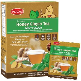 POCAS HONEY GINGER TEA MINT FLAVOR
