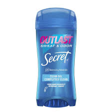 OUTLAST SWEAT & ODOR SECRET PH BALANCING MINERALS COMPLETELY CLEAN 72HR CLEAR GEL