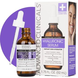 ADVANCED CLINICALS HYALURONIC SERUM INSTANT SKIN HYDRATOR