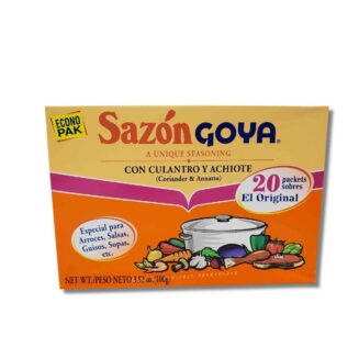 SAZON GOYA A UNIQUE SEASONING CON CULANTRO Y ACHIOTE ECONO PAK PM