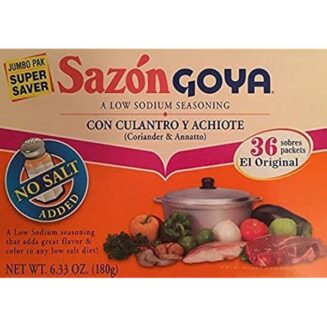 AZON GOYA A UNIQUE SEASONING CON CULANTRO Y ACHIOTE JUMBO PAK GM