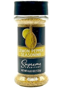 SUPREME TRADITION LEMON PEPPER SEASONING
