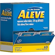 ALEVE NAPROXEN SODIUM 220mg 35Caplet Pouches