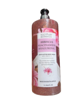 BODYPLUS BOTANICS HIBISCUS NIACINAMIDE HYALURONIC BODY WASH