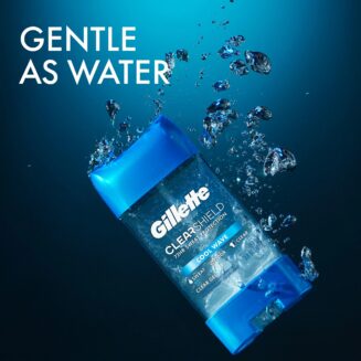 GILLETE CLEAR SHILLED cool wave