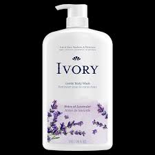 IVORY GNETLE BODY WASH BLUE/MAUVE
