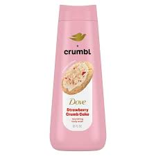 CRUMBL DOVE STRAWBERRY CRUMB CAKE BODY WASH