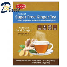 POCAS HONEY GINGER TEA SUGAR FREE 20CT