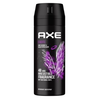 AXE EXCITE CRISP COCONUT& BLACK PEPPER SCENT 48H NON STOP
