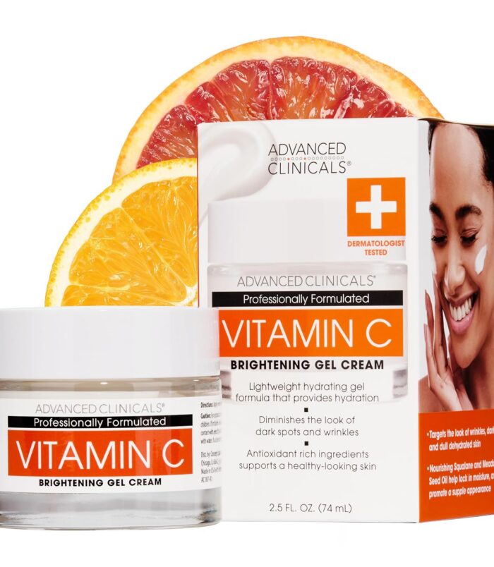 ADVANCED CLINICALS VITAMIN C BRIGHTENING GEL CREAM ADVANCED CLINICALS VITAMIN C BRIGHTENING GEL CREAM