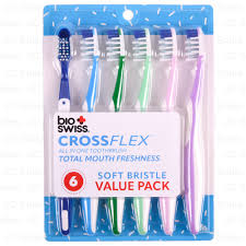 Brosse à dents bio Swiss Crossflex