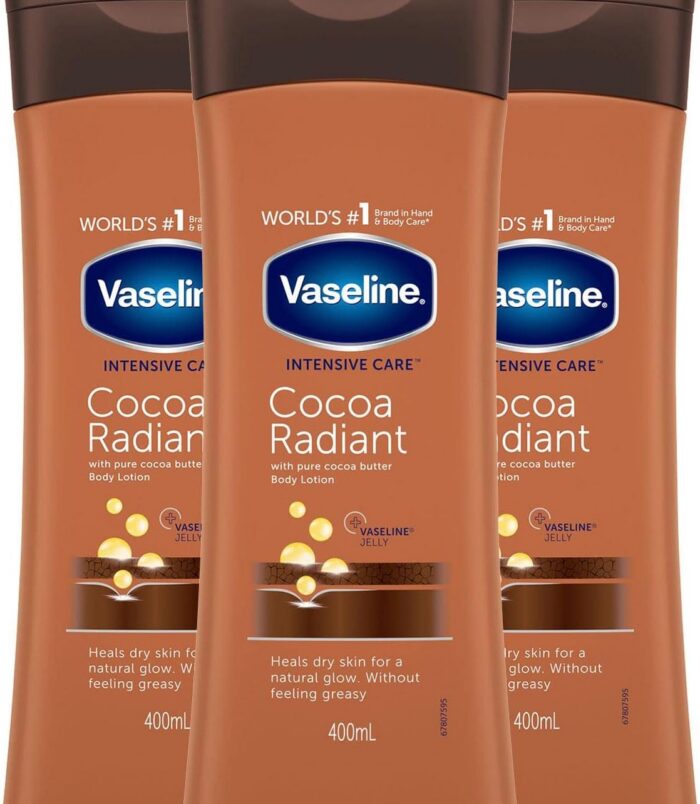 PACK 3 VASELINE COCOA RADIANT