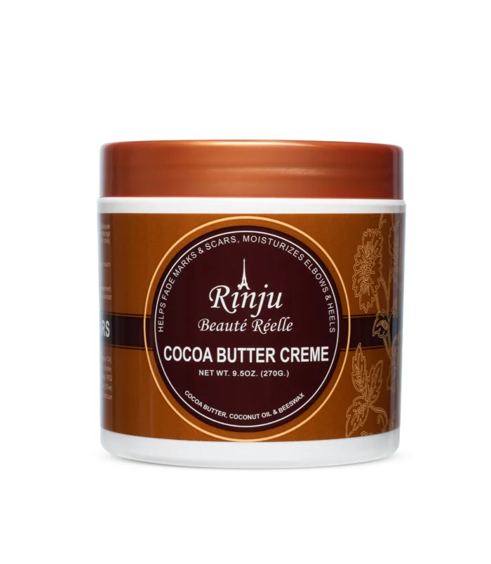 RINJU BEAUTE REELLE COCOA BUTTER CREME HELPS FADE MARKS AND SCARS RINJU BEAUTE REELLE COCOA BUTTER CREME HELPS FADE MARKS AND SCARS