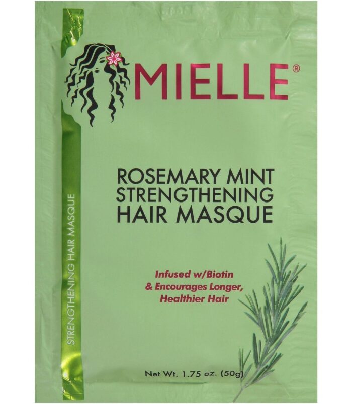 SACHET MIELLE ROSEMARY MINT STRENGTHENING HAIR MASQUE SACHET MIELLE ROSEMARY MINT STRENGTHENING HAIR MASQUE