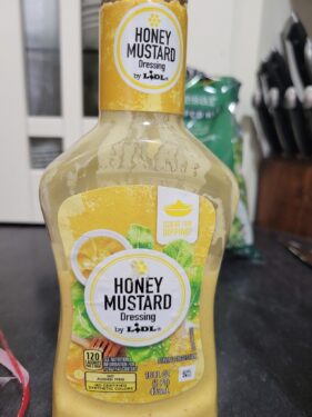 HONEY MUTARD DRESSING BY LIDL