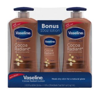VASELINE COCOA RADIANT 48H MOISTURE HYDRATION